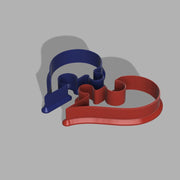 Puzzle Heart Cookie Cutter