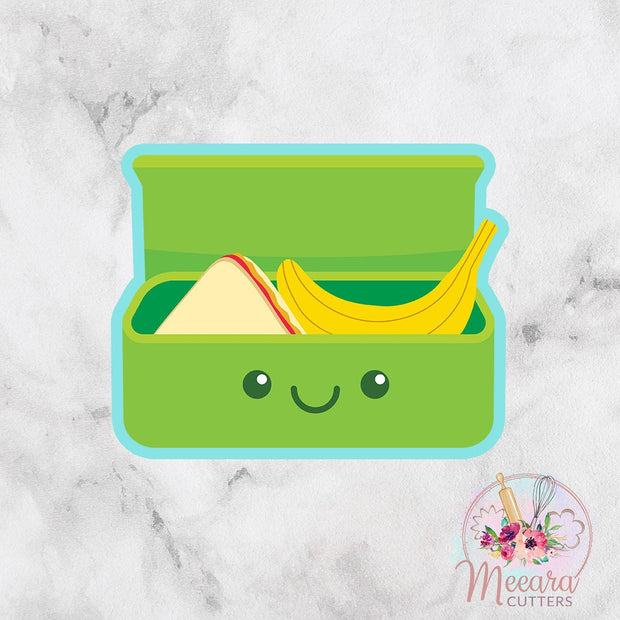 Kawaii Lunch Box Cookie Cutter | First Day of School | Teacher Appreciation | Fondant Cutter