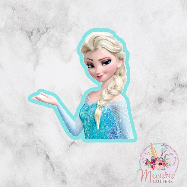 Elsa Frozen Cookie Cutter | Frozen Cutter | Birthday | Fondant Cutter