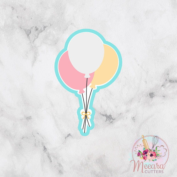 Balloon Cookie Cutter | Decoration | Birthday | Fondant Cutter