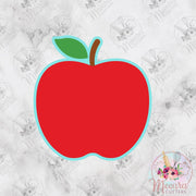 Apple Cookie Cutter | Food | Fondant Cutter | Teacher | Back to School
