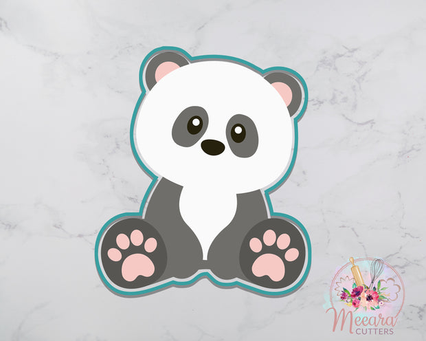 Panda Cookie Cutter | Forest Cookie Cutter | Birthday Party | Fondant Cutter