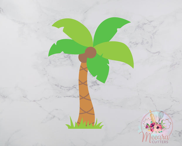 Palm Tree Cookie Cutter | Summer | Dinosaur Theme| Fondant Cutter