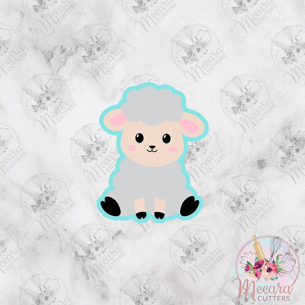 Sheep Cookie Cutter | Baby Sheep Cookie Cutter | Fondant Cutter