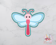 Dragonfly Cookie Cutter | Birthday | Spring | Fondant Cutter