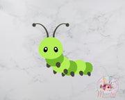 Caterpillar Cookie Cutter | Birthday | Spring | Fondant Cutter