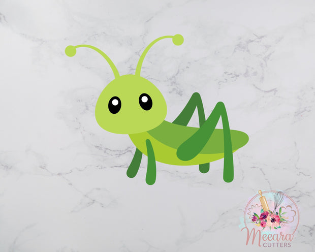 Grasshopper Cookie Cutter | Birthday | Spring | Fondant Cutter