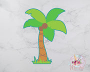 Palm Tree Cookie Cutter | Summer | Dinosaur Theme| Fondant Cutter
