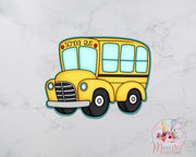 School Bus Cookie Cutter | Back to School | First Day of School | Teacher Appreciation | Fondant Cutter