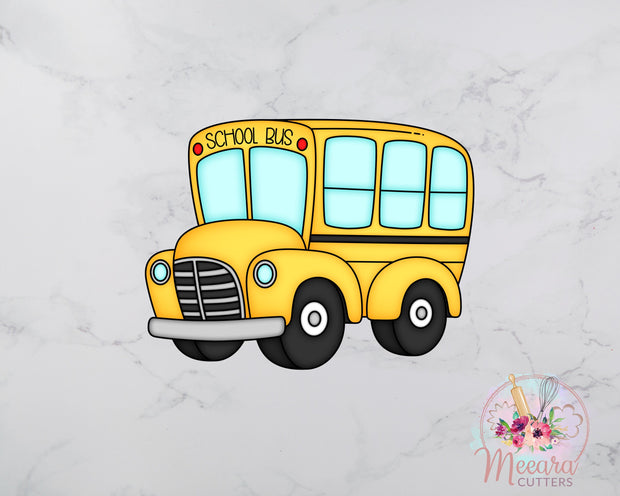 School Bus Cookie Cutter | Back to School | First Day of School | Teacher Appreciation | Fondant Cutter