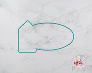 Pencil Plaque Cookie Cutter | Back to School Cookie Cutter | Last Day of School | Fondant Cutter