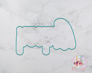 I See Dead People Cookie Cutter | Script Cookie Cutter | Halloween Cookie Cutter | Ghost Cookie Cutter
