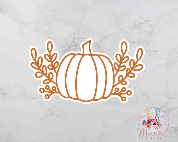 Pumpkin Cookie Cutter | Halloween Cookie Cutter | Autumn Cookie Cutter | Fondant Cutter